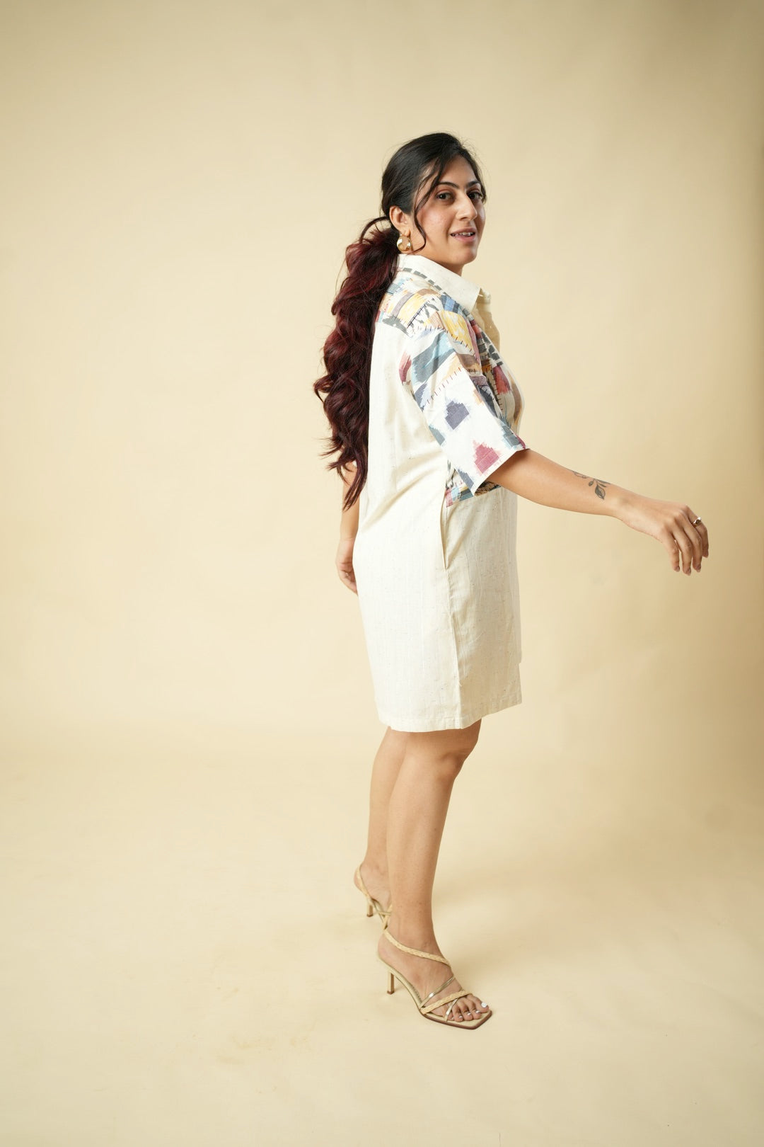 Bits and Pieces Shirt Dress : (Short)