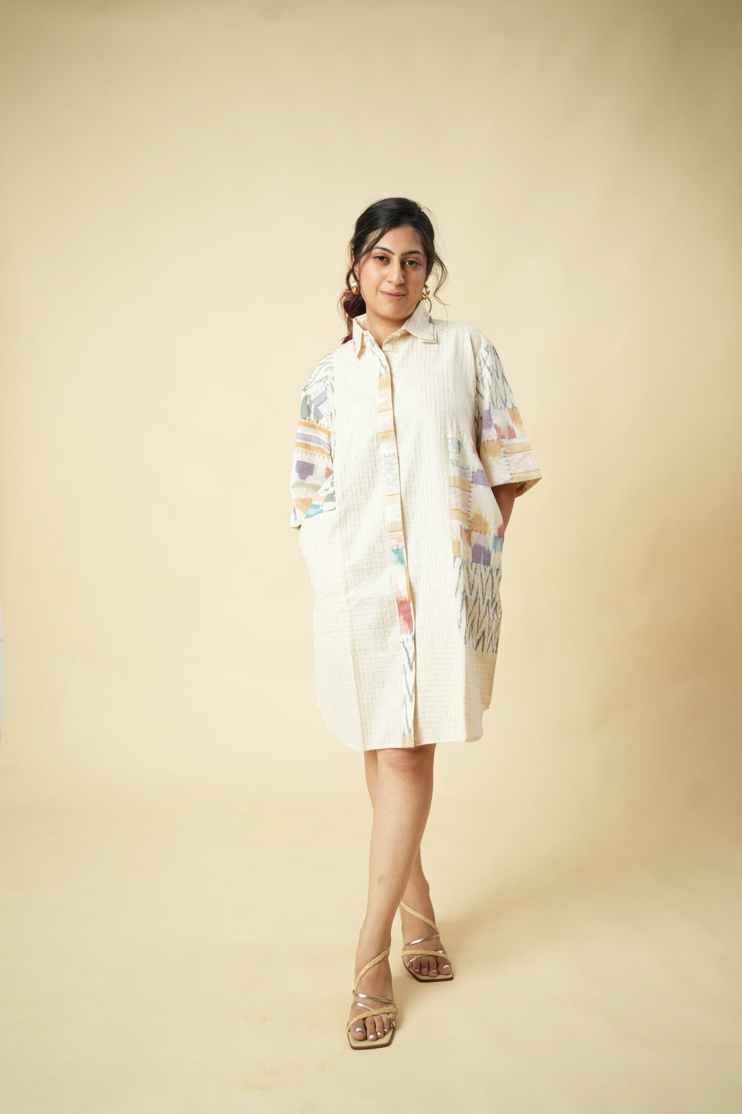 Bits and Pieces Shirt Dress (Loose fit)