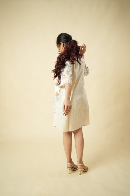Bits and Pieces Shirt Dress (Loose fit)