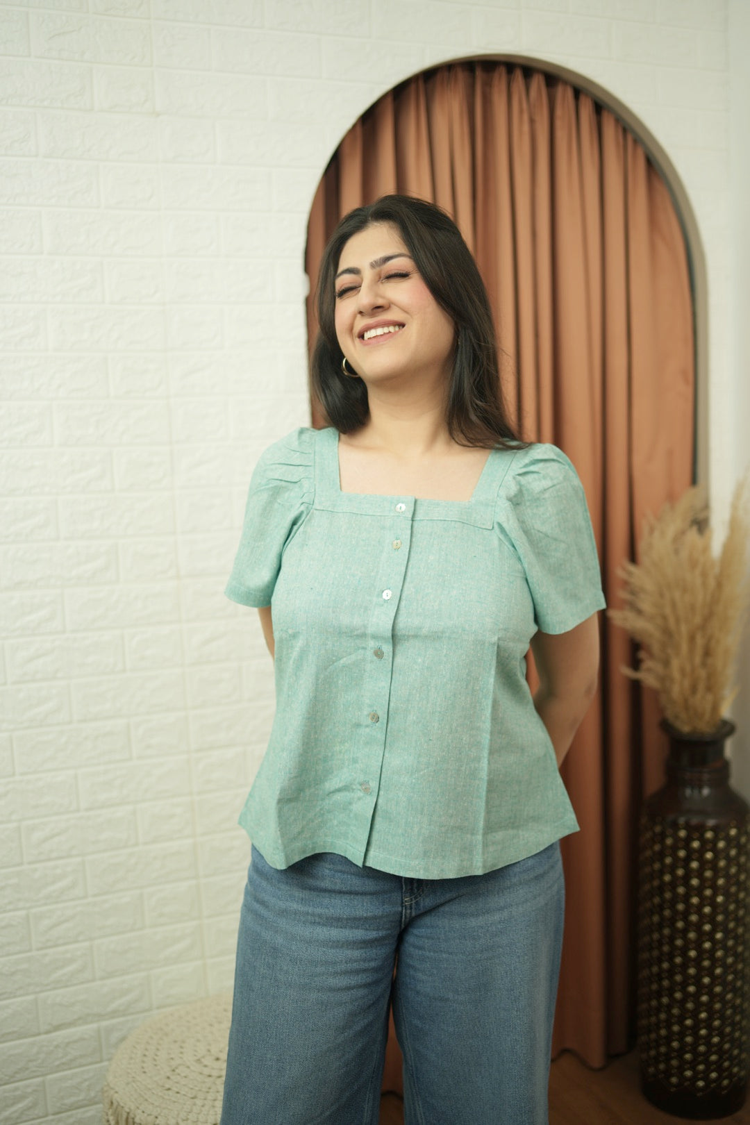 Zohra top (Green)